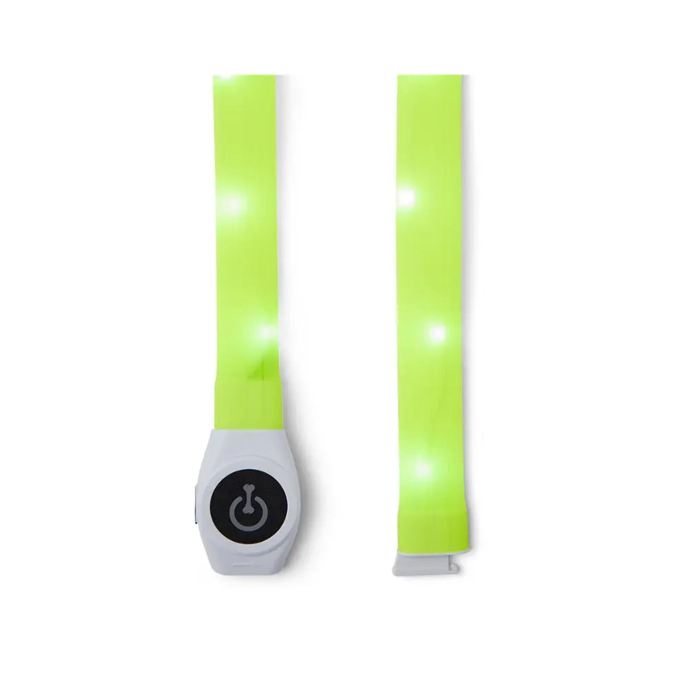 PetsGoodie USB Rechargeable Light Up Dog Collar Yellow Safety Glow Collar”