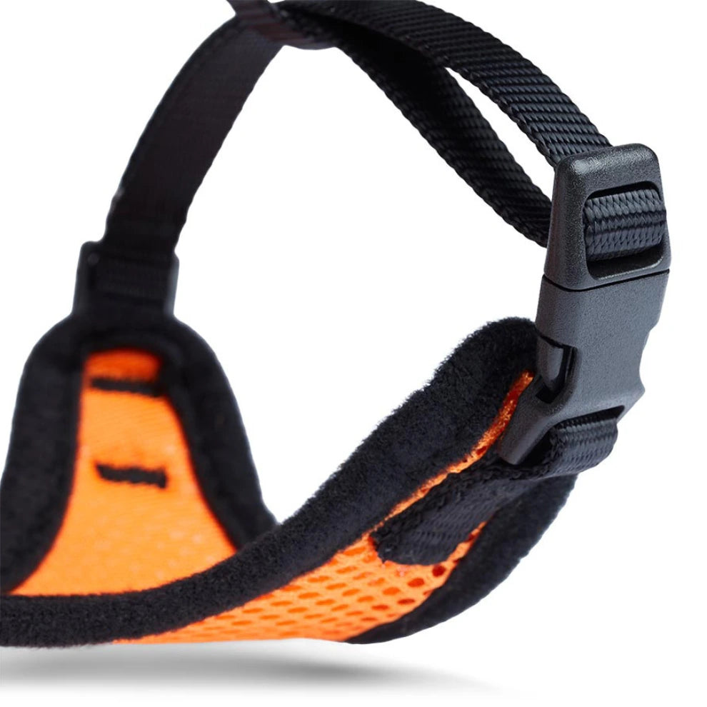 PetsGoodie Cat Body Harness & Lead Set Orange Adjustable Pet Vest