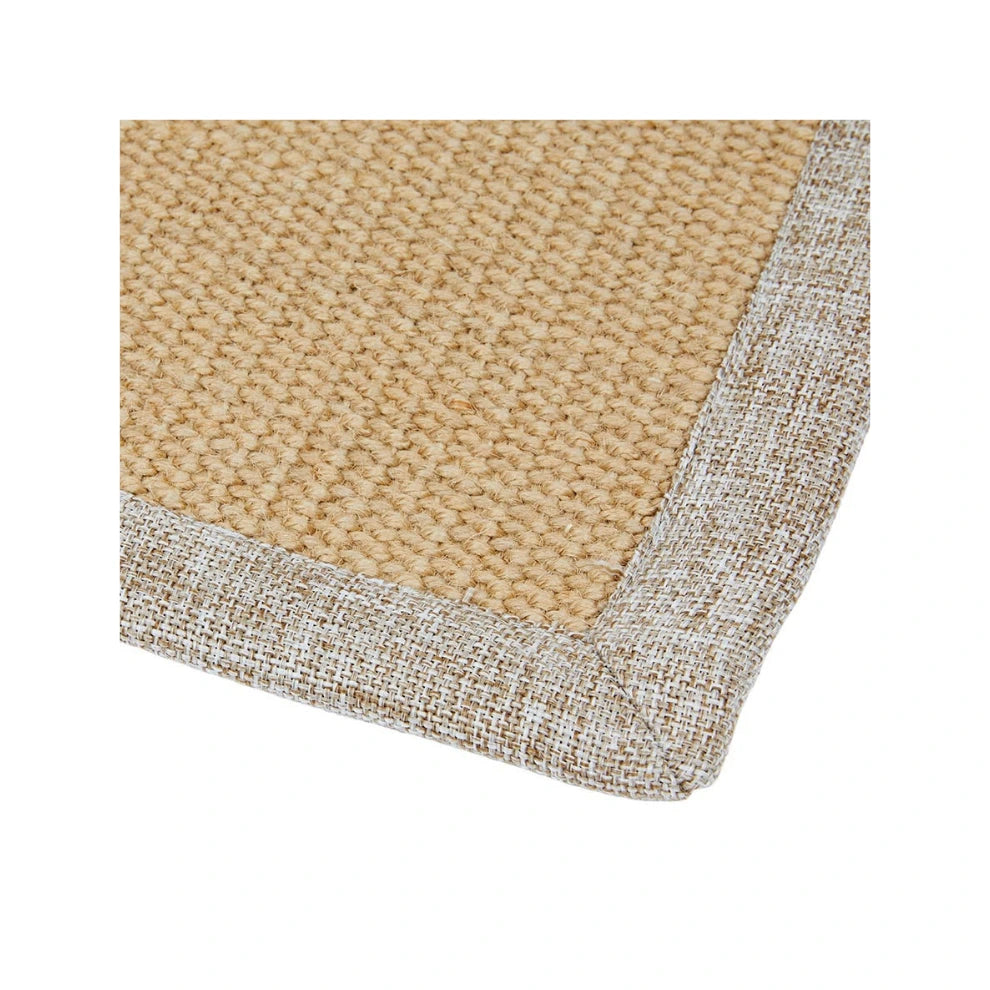 PetsGoodie Natural Jute Cat Scratching Mat Claw Care & Stretching Pad