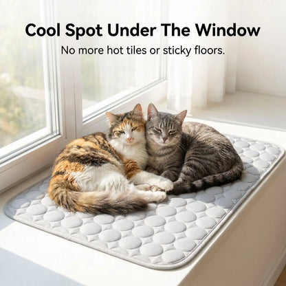 PetsGoodie Summer Cooling Ice Silk Bed Mat For Dogs & Cats (Save 25%)