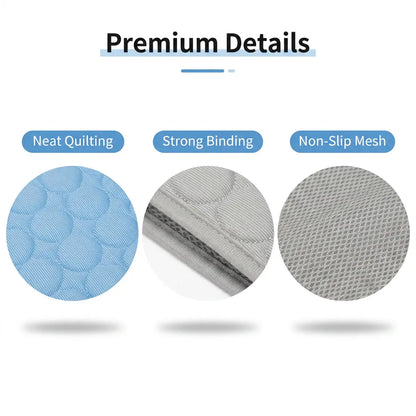 PetsGoodie Summer Cooling Ice Silk Bed Mat For Dogs & Cats (Save 25%)