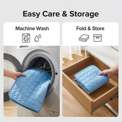 PetsGoodie Summer Cooling Ice Silk Bed Mat For Dogs & Cats (Save 25%)