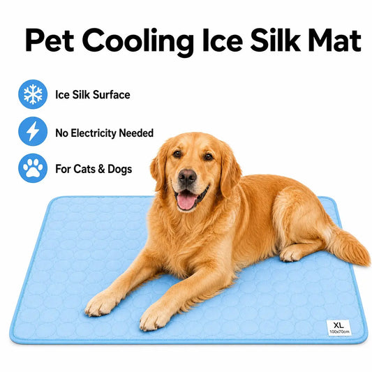 PetsGoodie Summer Cooling Ice Silk Bed Mat For Dogs & Cats (Save 25%)