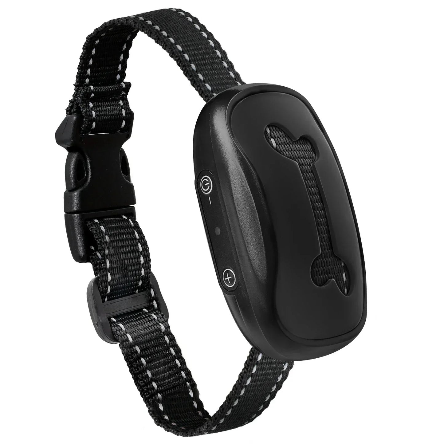 PetsGoodie Anti-Barking Training Collar - USB Rechargeable Ultrasonic & Vibration Bark Control