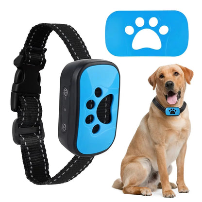 PetsGoodie Anti-Barking Training Collar - USB Rechargeable Ultrasonic & Vibration Bark Control