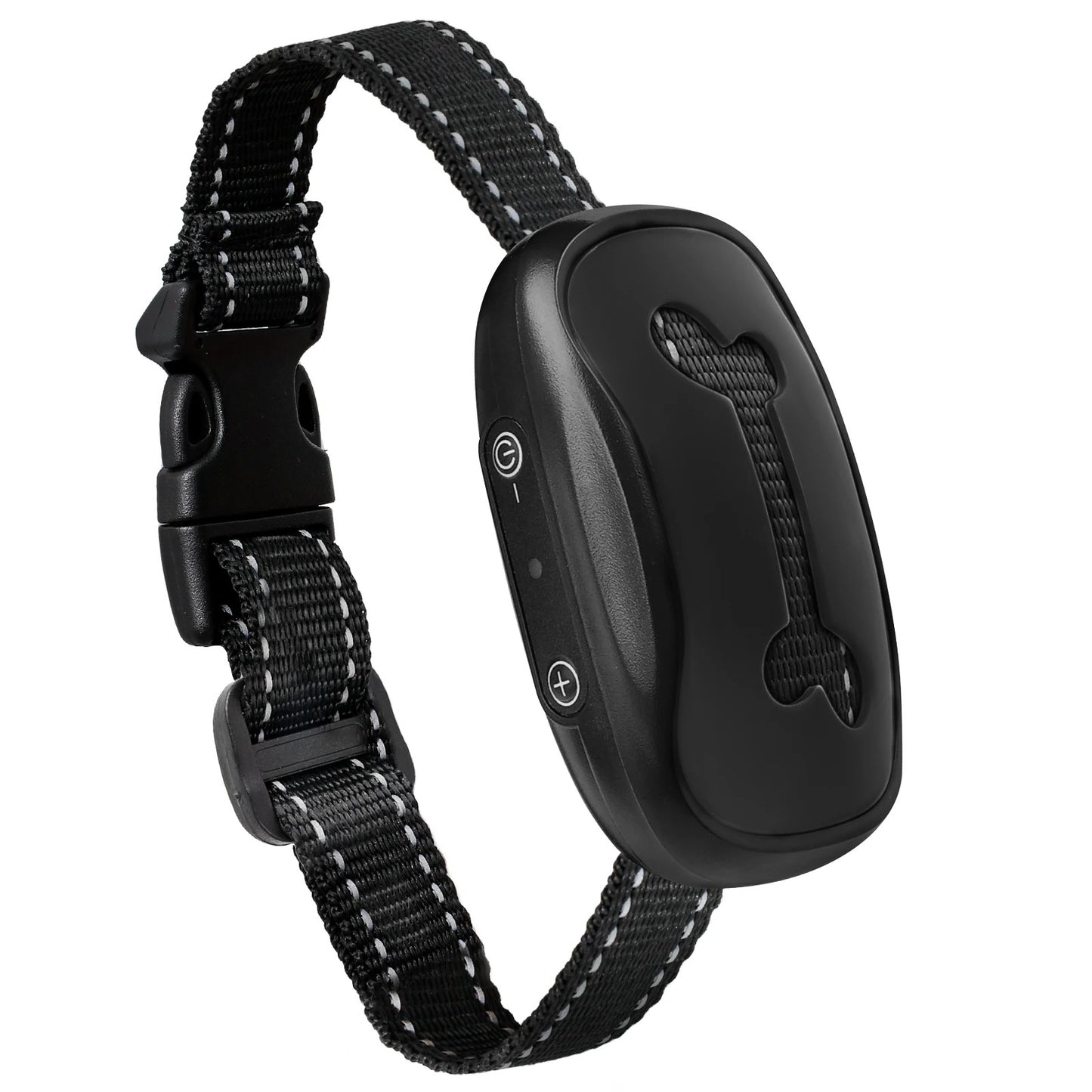 PetsGoodie Anti-Barking Training Collar - USB Rechargeable Ultrasonic & Vibration Bark Control