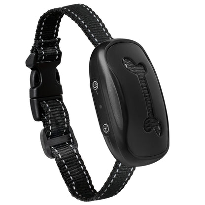PetsGoodie Anti-Barking Training Collar - USB Rechargeable Ultrasonic & Vibration Bark Control
