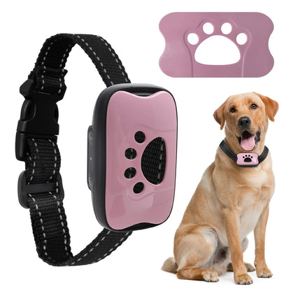 PetsGoodie Anti-Barking Training Collar - USB Rechargeable Ultrasonic & Vibration Bark Control