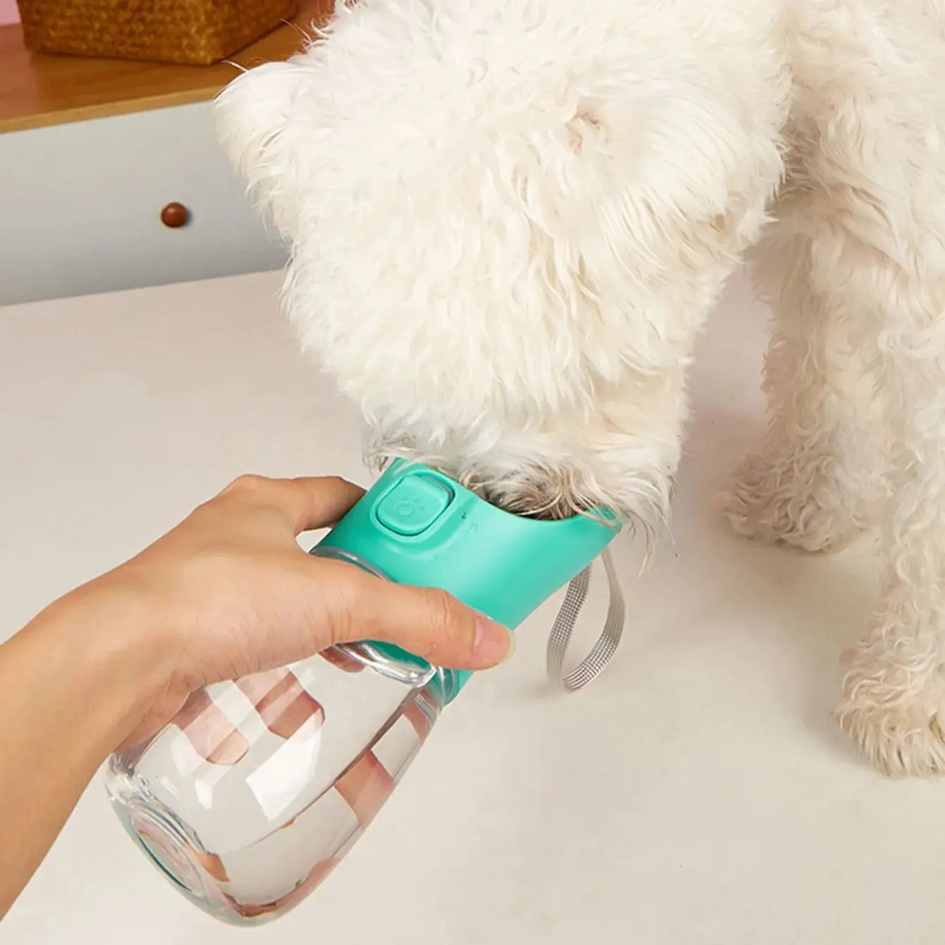 PetsGoodie Portable Dog Water Bottle - Leakproof Hiking Bottle for Small & Large Dogs