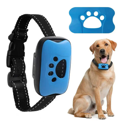 PetsGoodie Anti-Barking Training Collar - USB Rechargeable Ultrasonic & Vibration Bark Control