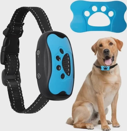 PetsGoodie Anti-Barking Training Collar - USB Rechargeable Ultrasonic & Vibration Bark Control